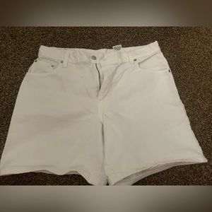 White shorts